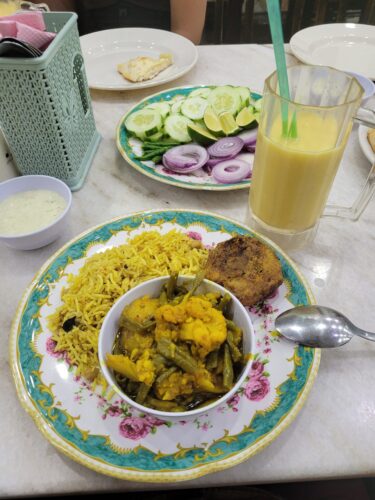 Indisch mit den Australiern