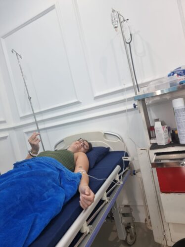 Erstmal ne Infusion