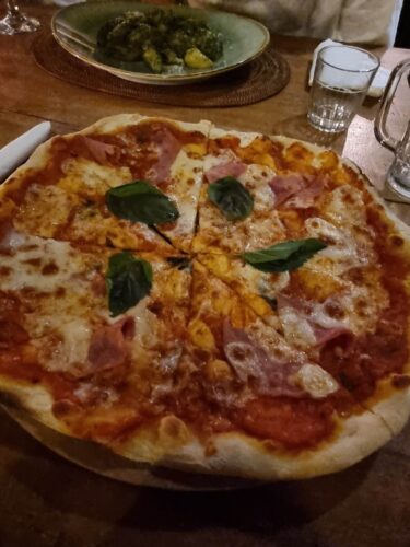 Pizza auch ...