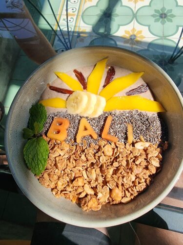 Fancy Bowls gab es ...