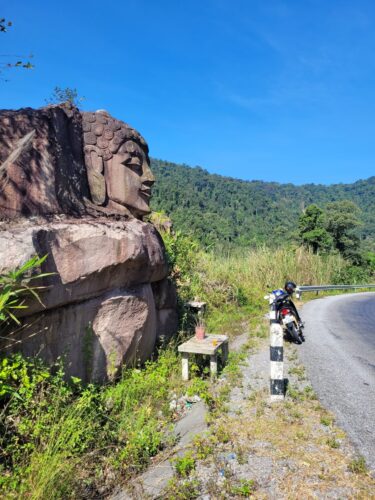 Noch ein Stein Buddha