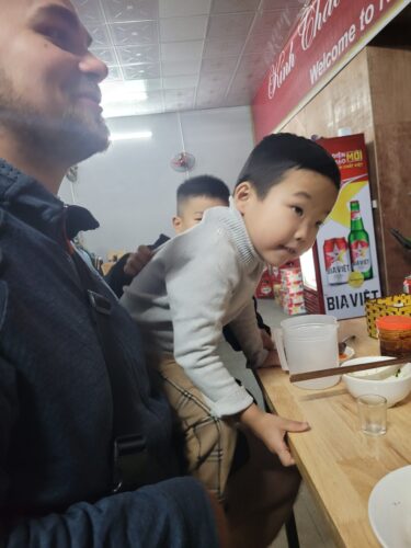 Kids im Restaurant