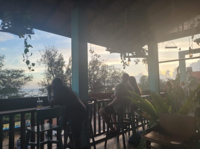 Entspanntes Restaurant