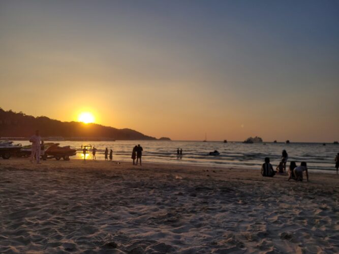 Sonnenuntergang in Patong