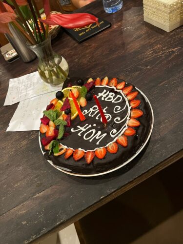 Geburtstag im House of Om