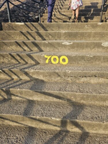 Beweisbild 700 Stufen